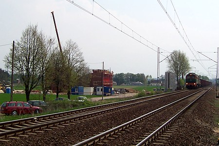 Wiadukt nad torami d-Pabianice