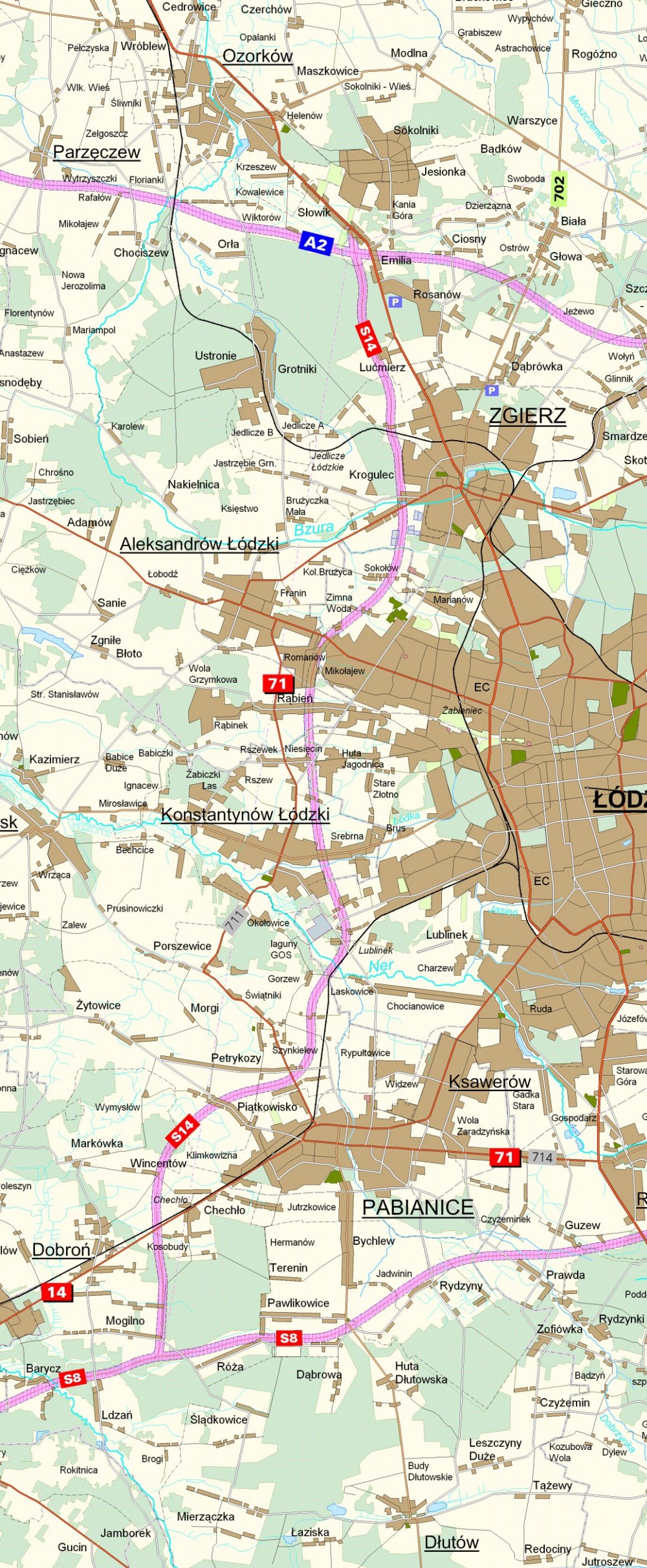 schematyczna mapka